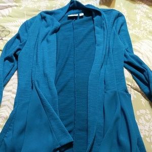 Kim Rogers Petite Soft blue sweater